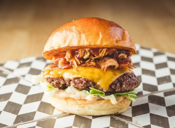 BBQ burger Menü