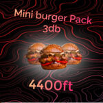 "Ízfelfedező" - Mini Burger Pack (3db)