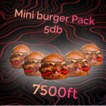 "Ízkalandor" - Mini burger Pack (5db)